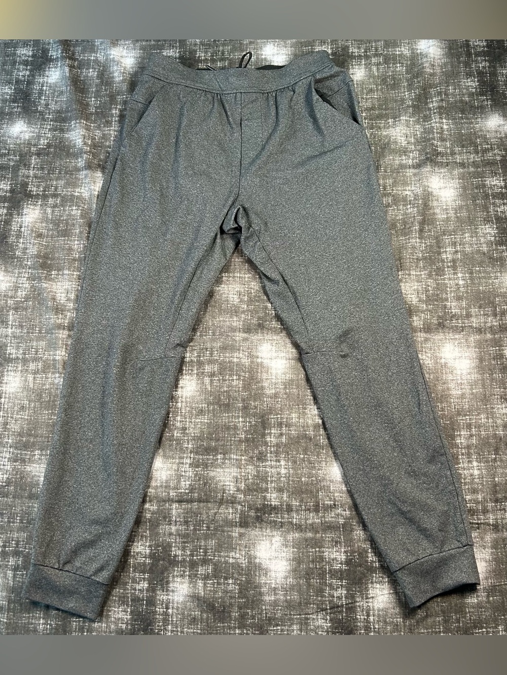Lululemon Intent Jogger Mens Medium(30x29)Heather Black Active Performance Pants